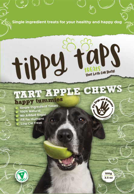 Tippy Taps Fruit Snack Groene Appel