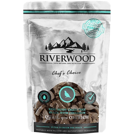 Riverwood Chef's Choice - Kwartel & Struisvogel 200 gr