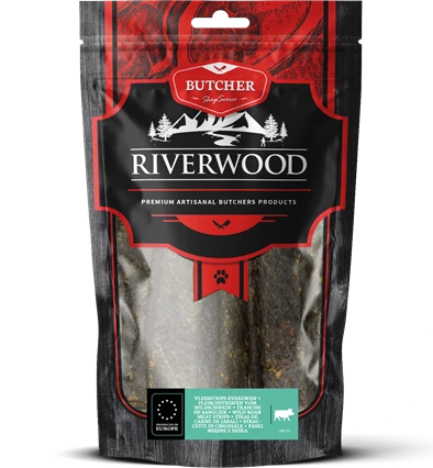 Riverwood Vleesstrips Wild Zwijn 150 gr