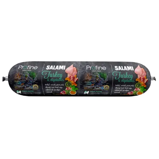 [25009] Profine salami Kalkoen en Groenten 800 gr    