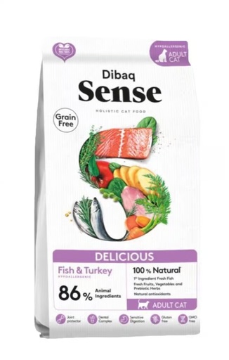 [24055] Dibaq Sense Grainfree Kat – Delicious - 6 kg